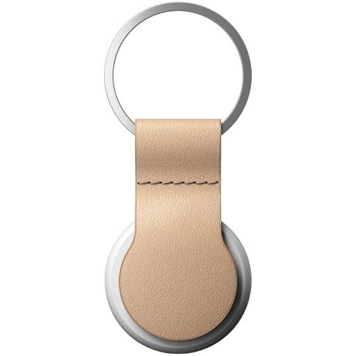 NOMAD Case Leather Loop Natural for AirTag