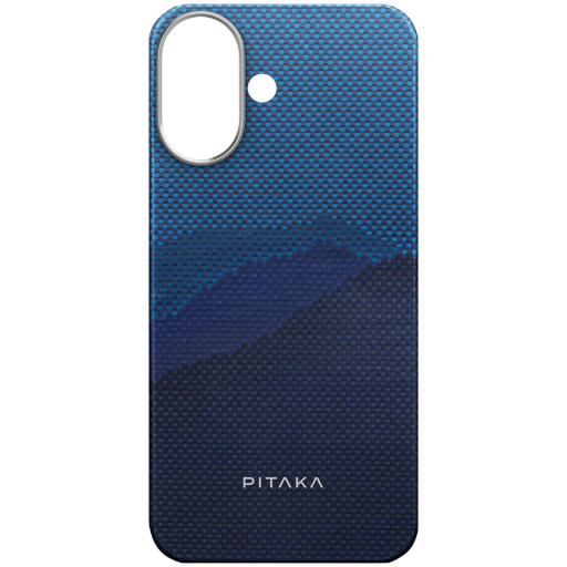 Husă PITAKA Tactile Woven cu MagSafe pentru iPhone 16, Over The Horizon