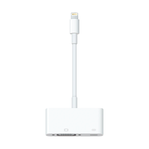 Apple Lightning to VGA Adapter , White
