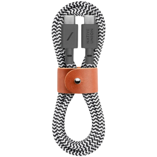 NATIVE UNION USB-C Cable Belt USB-C, Zebra, 1.2m