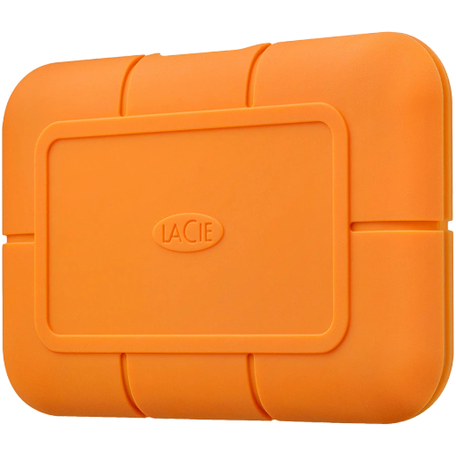 SSD External LACIE Rugged (2TB, USB 3.1 GEN 2) Orange