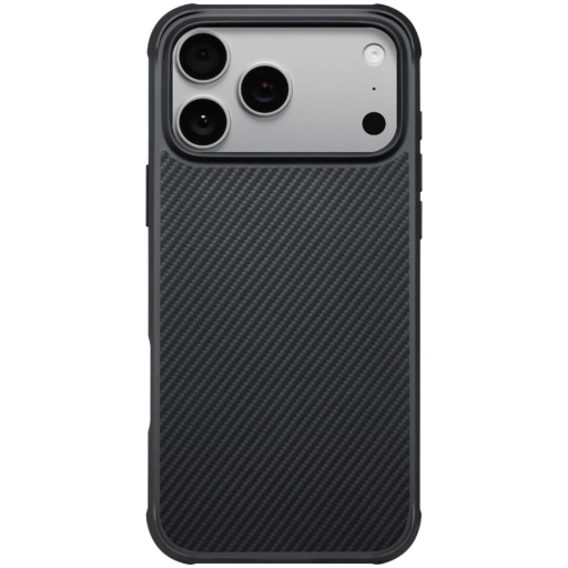 Защитный чехол PITAKA Aramid ProGuard с MagSafe для iPhone 17 Pro Max, Чёрный/Серый