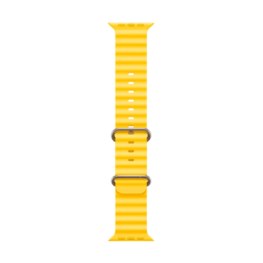 Apple 49мм Ocean Band Ремешок Ocean Band Желтый для Apple Watch 44 mmApple Watch 45 mmApple Watch 46 mmApple Watch 49 mm 44/45/49 mm