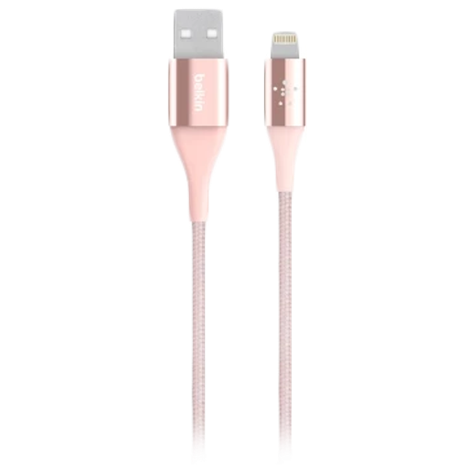 BELKIN Кабель Lightning MIXIT DuraTek, Розовое золото, 1.2м