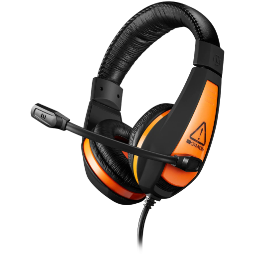 CANYON Star Raider GH-1A Дротова гарнітура, Чорний