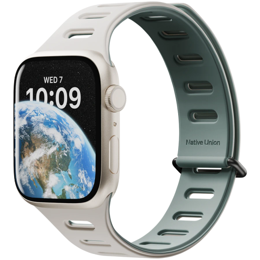 NATIVE UNION Active Watch Band 38/40/41мм Удлинитель ремешка Active Watch Band Green/Sandstone для Apple Watch 38/40/41 mm