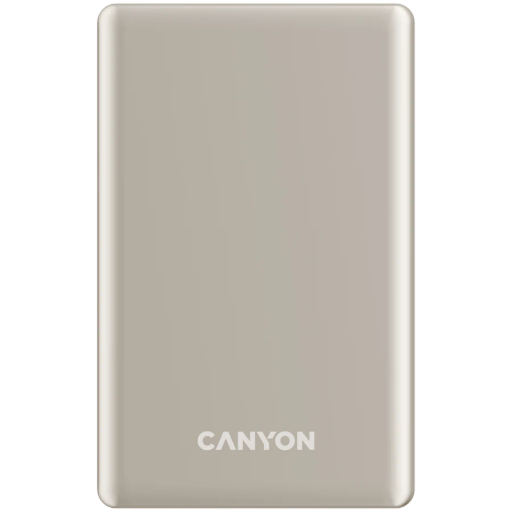 CANYON OnPower 505 Power Bank, 5000 mA-s, Lithium Polymer