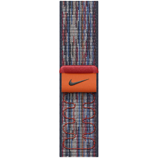 Apple 40mm Nike Sport Loop Ремінець Nike Sport Loop Blue/Red за Apple Watch 40 mm