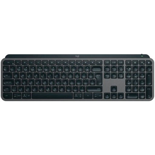 Клавіатура бездротова LOGITECH MX Keys S Pale Graphite UA (L920-011593)