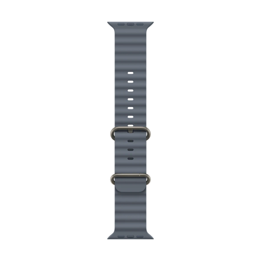 Apple 49мм Ocean Band Ремешок Ocean Band Anchor Blue для Apple Watch 44 mmApple Watch 45 mmApple Watch 46 mmApple Watch 49 mm 44/45/46/49 mm