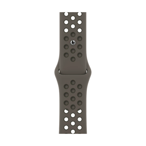 Apple 41mm Nike Sport Band - Regular Band Nike Sport Band - Regular Midnight Olive Gray/Cargo Khaki for Apple Watch 38 mmApple Watch 40 mmApple Watch 41 mm 38/40/41 mm