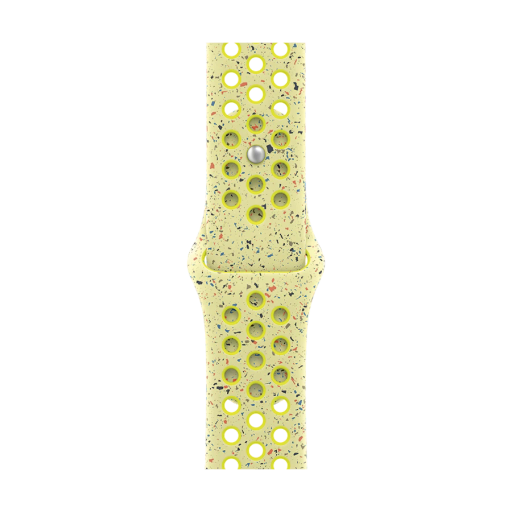 Apple 46mm Nike Sport Band Band Extension Nike Sport Band Volt Splash for Apple Watch 44 mmApple Watch 45 mmApple Watch 46 mmApple Watch 49 mm 44/45/46/49 mm