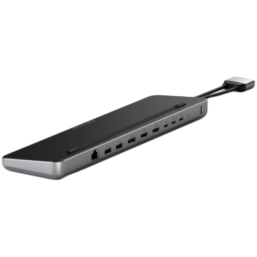 SATECHI  Docking Station Docking Station with NVMe SSD Enclosure Silver