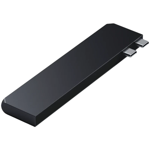 Адаптер Satechi Aluminum USB-C Pro Hub Slim Adapter Midnight (ST-HUCPHSD)