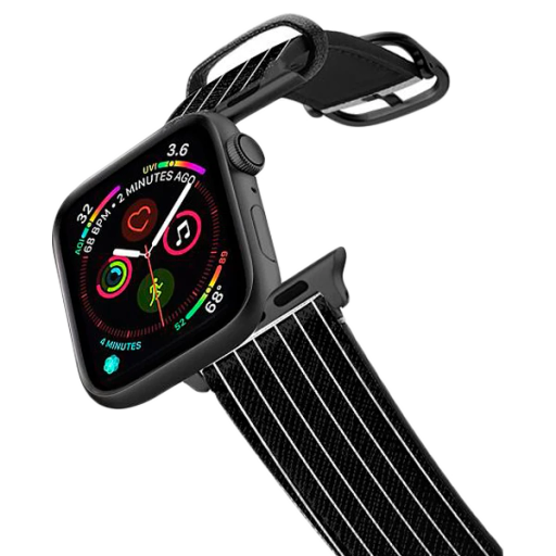 CASETIFY Band Black Stripes 2/Black for Apple Watch 42/44/45/49 mm