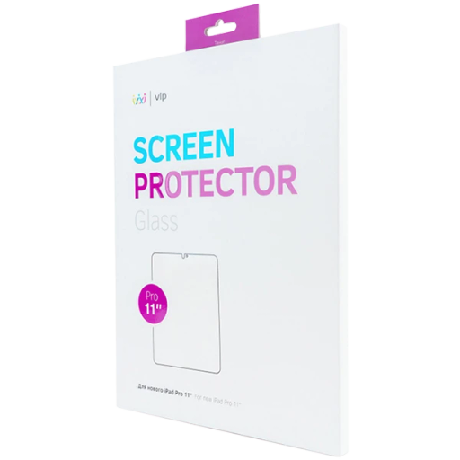 VLP Защитное стекло  для iPad Pro 11/Air (4-го поколения)/Air (5-го поколения)Protective glass "vlp", oleophobic