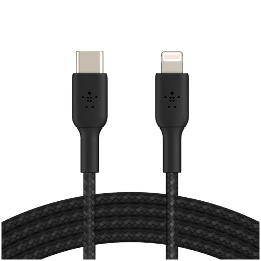 BELKIN USB-C to Lightning Cable , Black, 2m