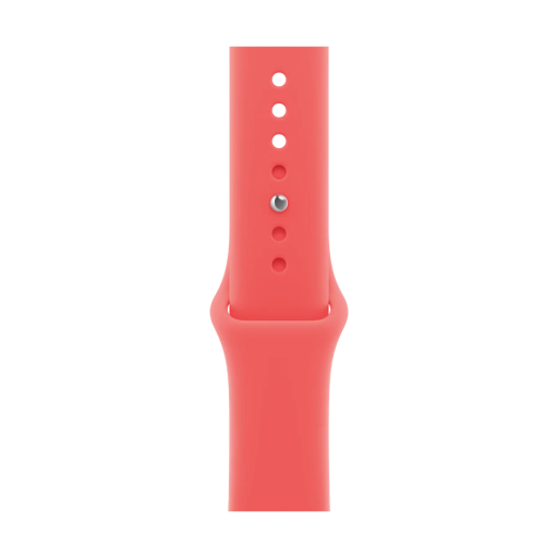 Apple 42mm Sport Band - S/M & M/L Band Extension for Apple Watch 38/40/41/42 mm, Size M/L, Bright Guava