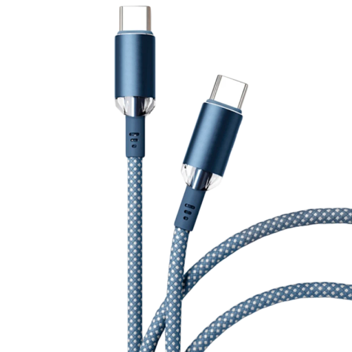 VLP Кабель USB-C, Тёмно-синий, 1.2м