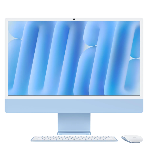 iMac 24", ||4480x2520||, Apple M4, 16 ԳԲ, 1x256 ԳԲ Կոշտ կրիչ