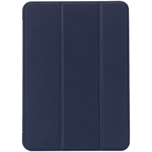 Husă DECODED Smart Folio din silicon texturat pentru iPad Air 13 (M2/M3), Navy