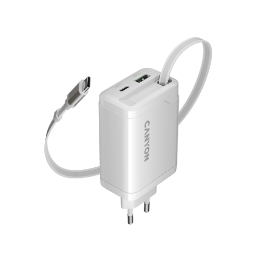 Power Adapter CANYON OnCharge 65RC 3*USB/USB-C 1*USB Type-A, 1*USB Type C, 1*USB Type C, 65 W