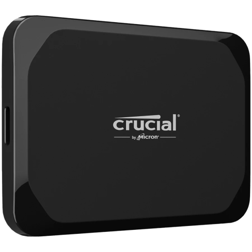 Внешний SSD-накопитель CRUCIAL X9, 1 ТБ, Черный