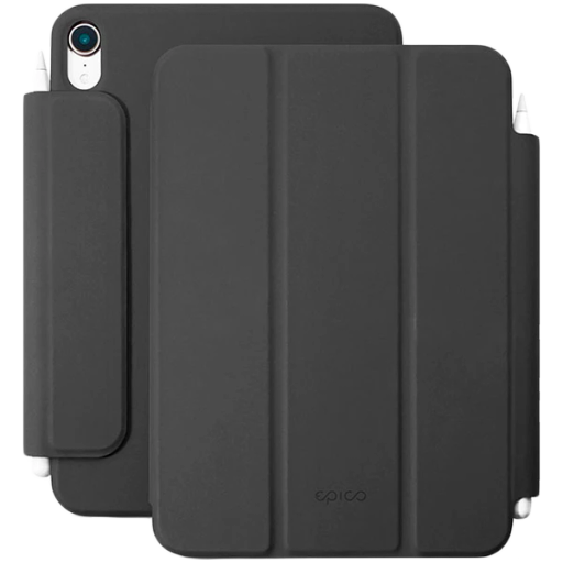 OTHER BRANDS Smart Folio Magnetic Flip  Black for iPad mini (6th generation)