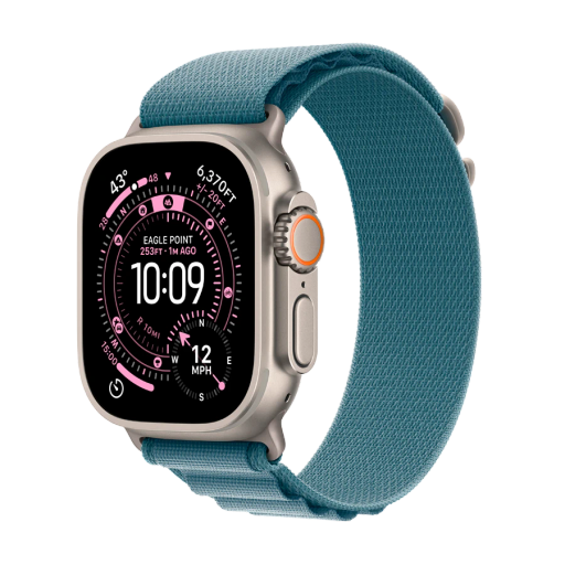 Apple Watch Ultra 3, Light Blue Alpine Loop, Мөлшері, 49мм, Natural