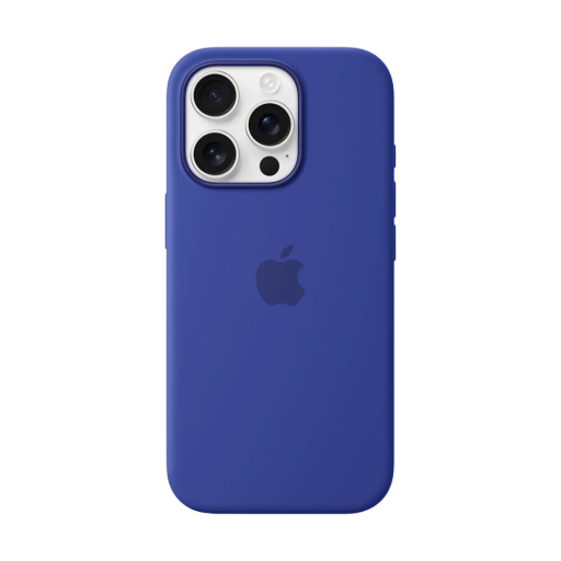 Husă APPLE din silicon cu MagSafe pentru iPhone 16 Pro, Ultramarine