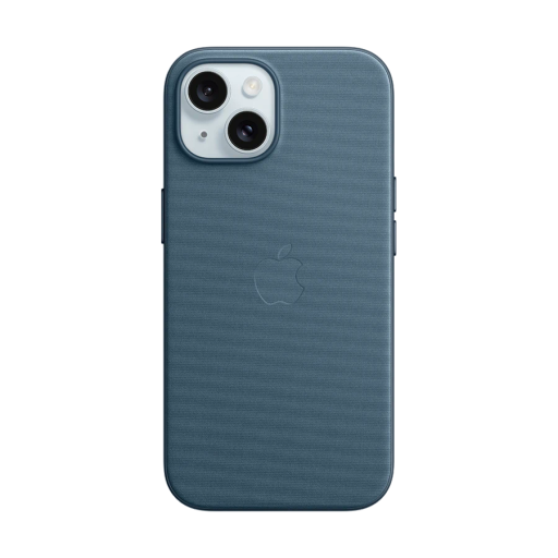 Apple Case FineWoven Case with MagSafe Pacific Blue for iPhone 15