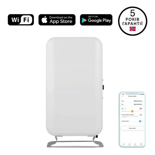 Оливний (масляний) радіатор Mill 1500W WiFi