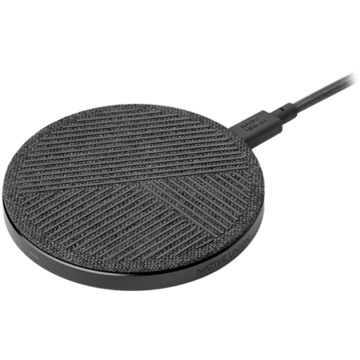 NATIVE UNION Wireless Charger, 10 W, Slate