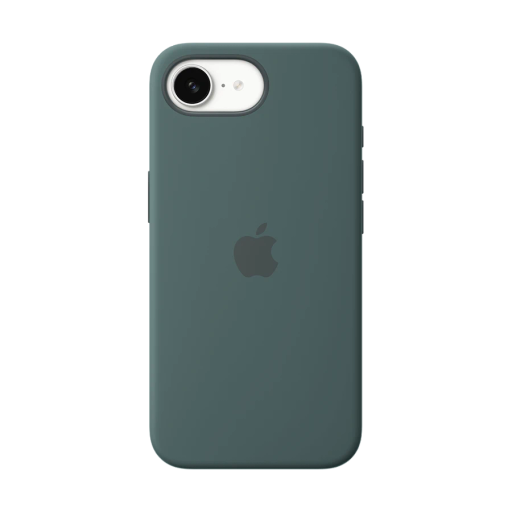 Чехол APPLE силиконовый для iPhone 16e, Lake Green