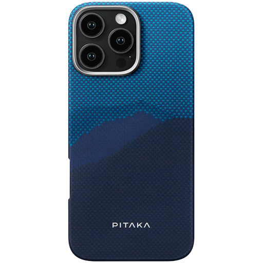 Husă PITAKA Tactile Woven cu MagSafe pentru iPhone 16 Pro Max, Over The Horizon