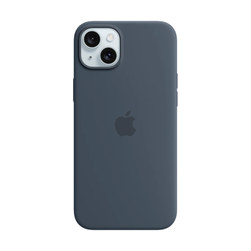 APPLE Պատյան Silicone Case with MagSafe հետ MagSafe Storm Blue for iPhone 15 Plus