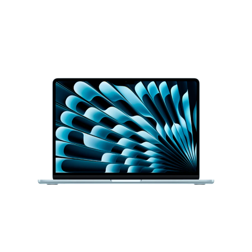 MacBook Air 13.6" M4 (10C CPU/8C GPU), 16 ГБ, 256 ГБ, Небесно-голубой