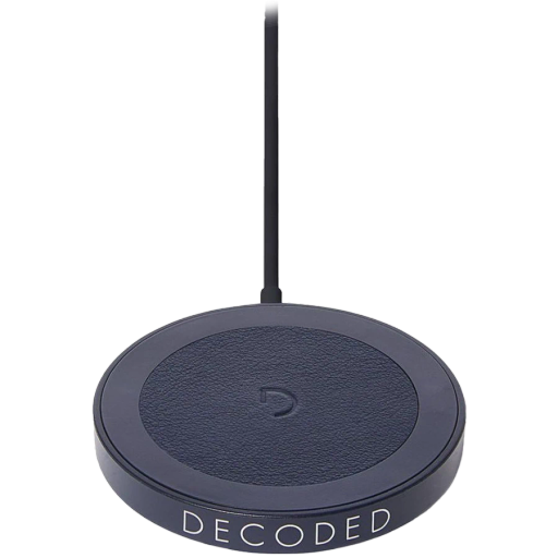Бездротовий зарядний пристрій DECODED Magnetic Wireless Charging Puck Matte Navy