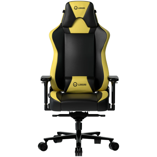 Ігрове крісло LORGAR Base 311, Жовтий