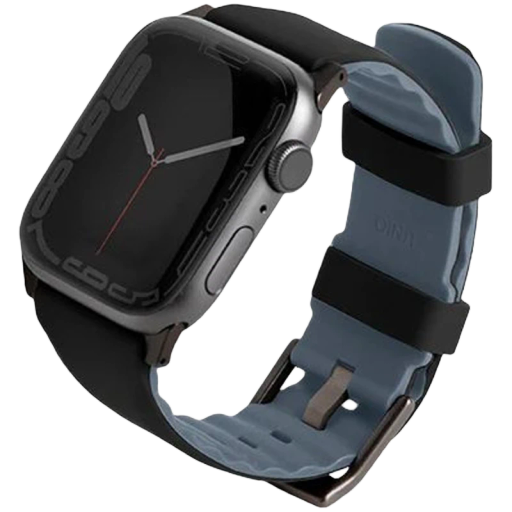 Ремешок UNIQ из силикона, 41/40/38 мм, Черный