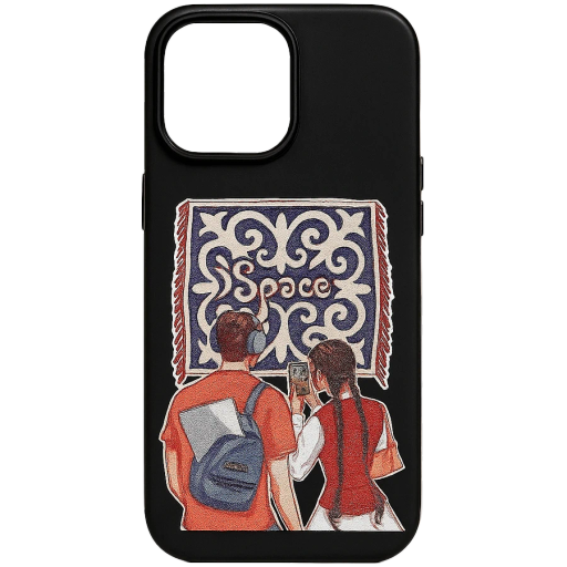 ISPACE Қаптар iSpace  Қара for iPhone 16 Pro Max