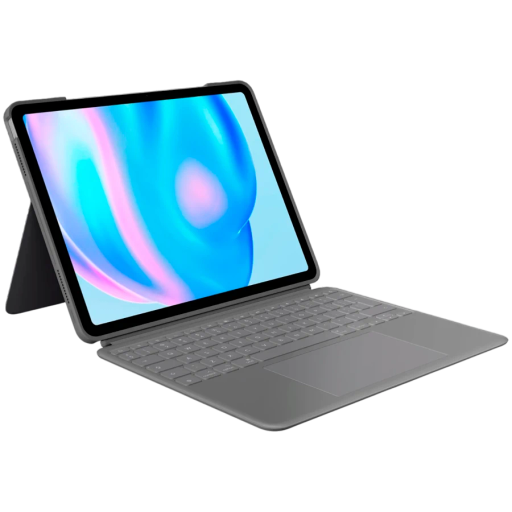 Чехол-клавиатура LOGITECH Combo Touch for iPad Air 13-inch (M2) - OXFORD GREY - US - INTNL- US,EMEA,IPAD AIR 13-INCH (M2)