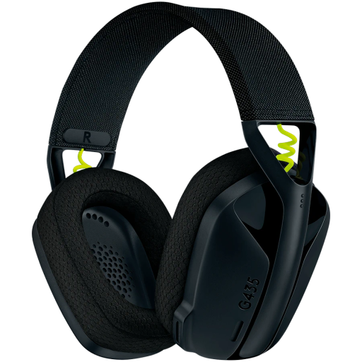 Навушники LOGITECH G435 Lightspeed Wireless Gaming Black (L981-001050)
