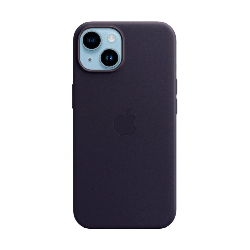 Պատյան APPLE Leather Case հետ MagSafe Ink for iPhone 14