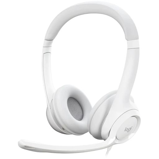Наушники LOGITECH Headset H390 USB Off-White (L981-001286)