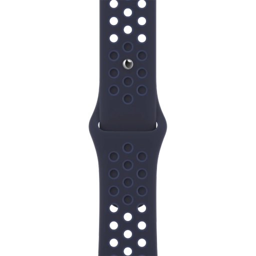 Apple 41mm Nike Sport Band - Regular Band Nike Sport Band - Regular შუაღამის მუქი ლურჯი/მისტიური მუქი ლურჯი for Apple Watch 38 mmApple Watch 40 mmApple Watch 41 mm 38/40/41 mm