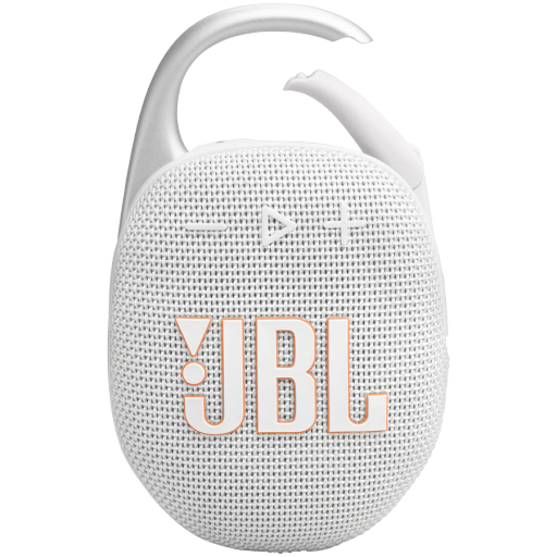 JBL Clip 5 Тасымалды үндеткіш Ақ