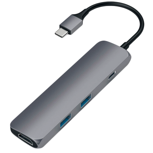 SATECHI  ST-CMA  Multiport Adapter  Space Gray