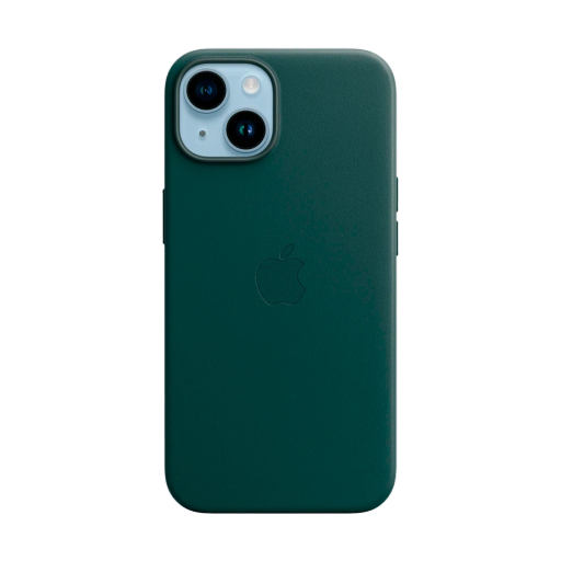 Պատյան APPLE Leather Case հետ MagSafe Կանաչ անտառ for iPhone 14