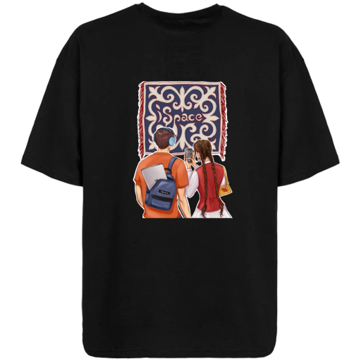 Футболка «iSpace‭», Чёрная